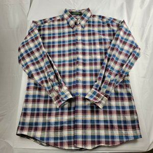 Loafers by Reed St. James Men's Plaid Long-Sleeve Shirt SZ L